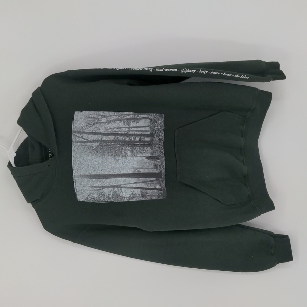 SOLDDD Taylor Swift HTF In The Trees Folklore Hoodie Green Size Small rare